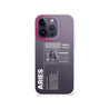 iPhone 14 Pro Warning Aries Phone Case - CORECOLOUR AU