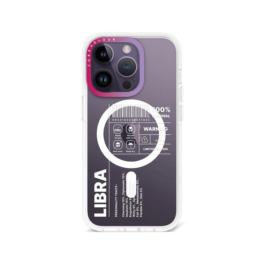 iPhone 14 Pro Warning Libra Phone Case MagSafe Compatible - CORECOLOUR AU