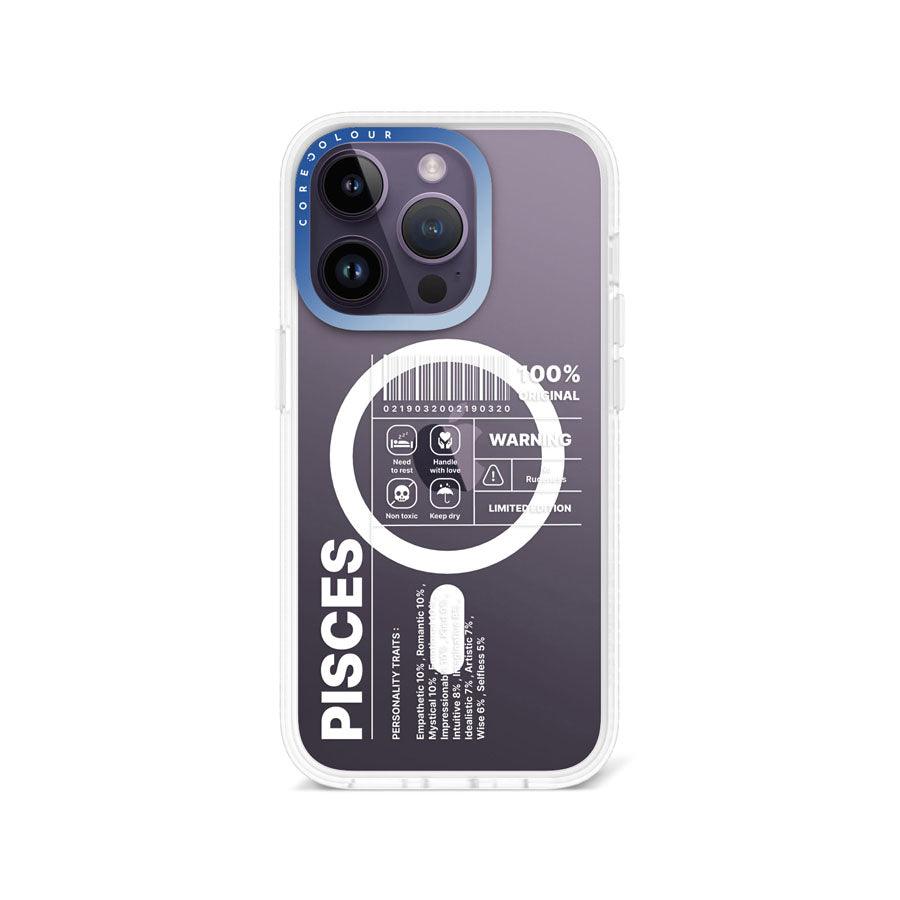 iPhone 14 Pro Warning Pisces Phone Case MagSafe Compatible - CORECOLOUR AU