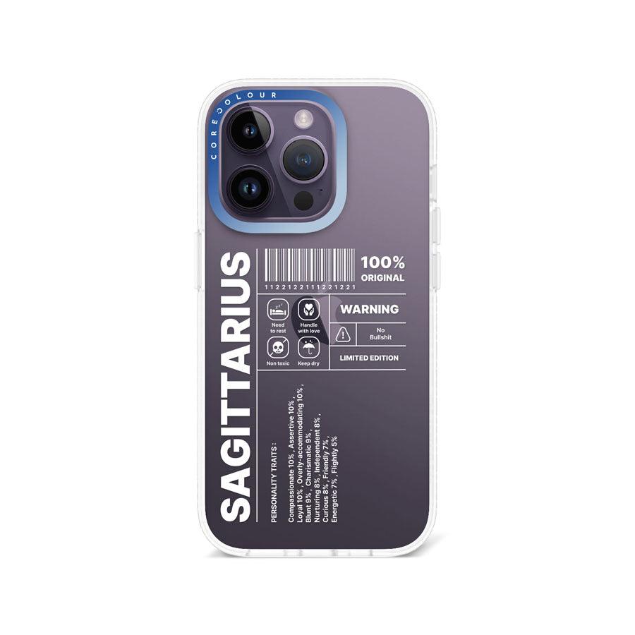 iPhone 14 Pro Warning Sagittarius Phone Case - CORECOLOUR AU