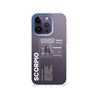 iPhone 14 Pro Warning Scorpio Phone Case - CORECOLOUR AU