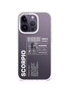 iPhone 14 Pro Warning Scorpio Phone Case - CORECOLOUR AU