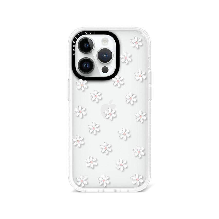 iPhone 14 Pro White Flower Mini Phone Case - CORECOLOUR AU