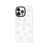 iPhone 14 Pro White Flower Minimal Line Phone Case - CORECOLOUR AU