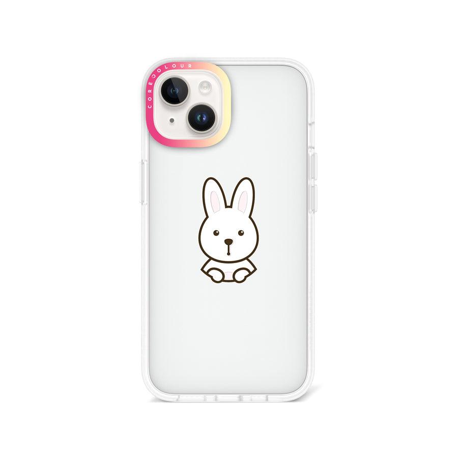 iPhone 14 Rabbit is watching you Phone Case - CORECOLOUR AU