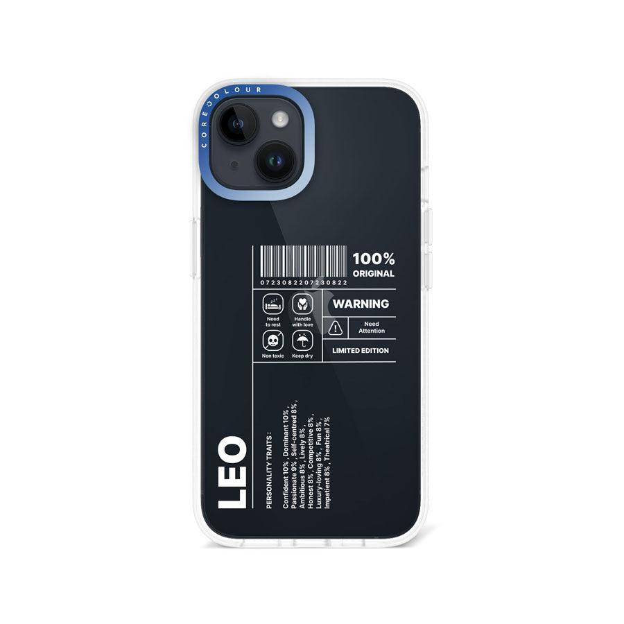 iPhone 14 Warning Leo Phone Case - CORECOLOUR AU