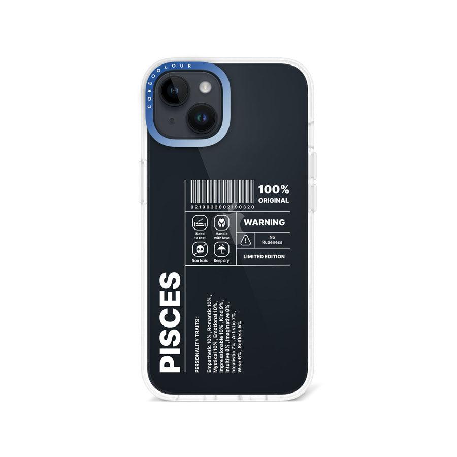 iPhone 14 Warning Pisces Phone Case - CORECOLOUR AU