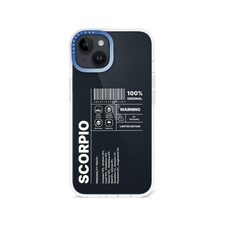 iPhone 14 Warning Scorpio Phone Case - CORECOLOUR AU