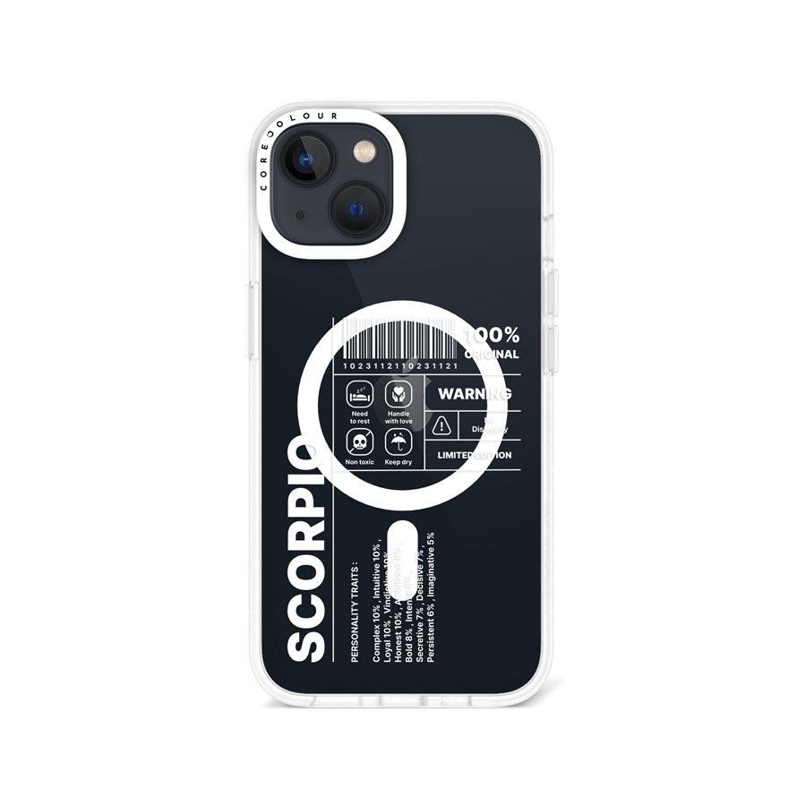 iPhone 14 Warning Scorpio Phone Case MagSafe Compatible - CORECOLOUR AU