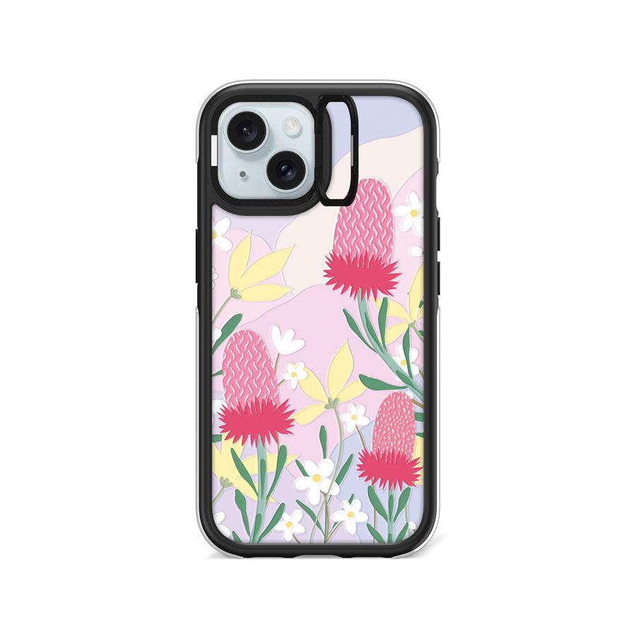 iPhone 15 Banksia Camera Ring Kickstand Case - CORECOLOUR AU