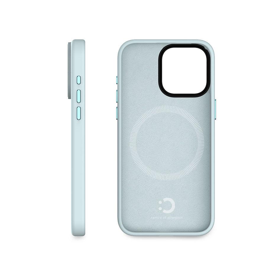 iPhone 15 Blue Beauty Silicone Phone Case Magsafe Compatible - CORECOLOUR AU