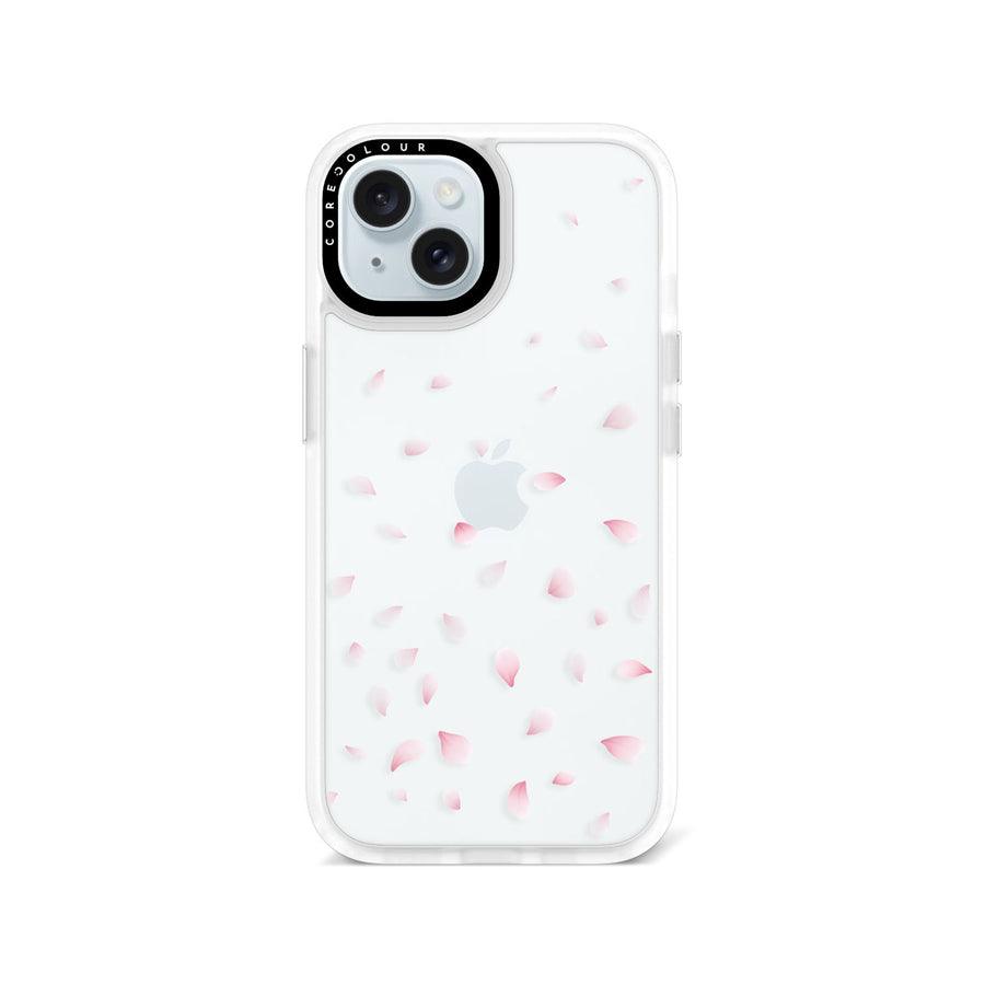 iPhone 15 Cherry Blossom Petals Phone Case - CORECOLOUR AU