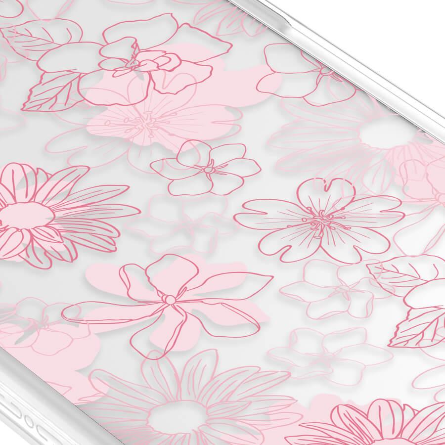 iPhone 15 Cherry Blossom Pink Camera Ring Kickstand Case - CORECOLOUR AU