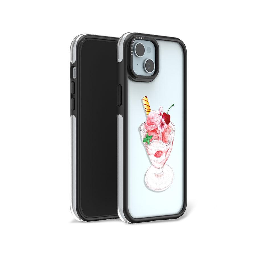 iPhone 15 Cherry Parfait Camera Ring Kickstand Case - CORECOLOUR AU