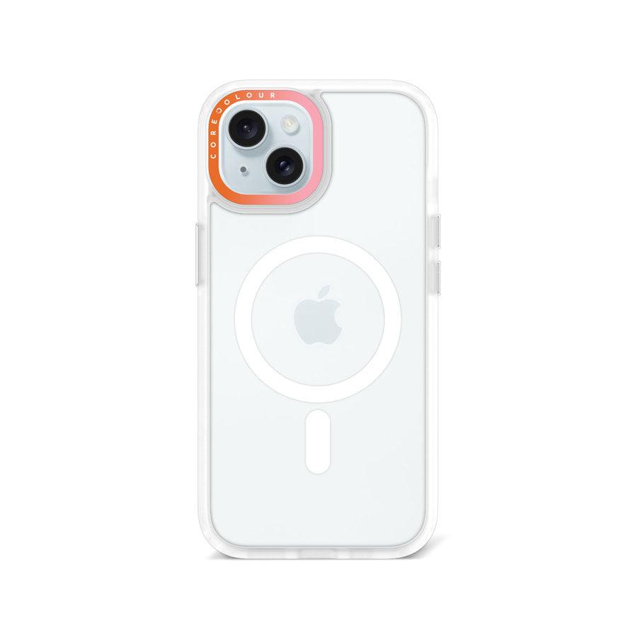 iPhone 15 Clear Glitter Phone Case Magsafe Compatible - CORECOLOUR AU