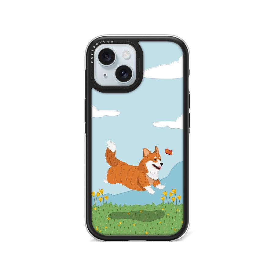 iPhone 15 Corgi Camera Ring Kickstand Case - CORECOLOUR AU