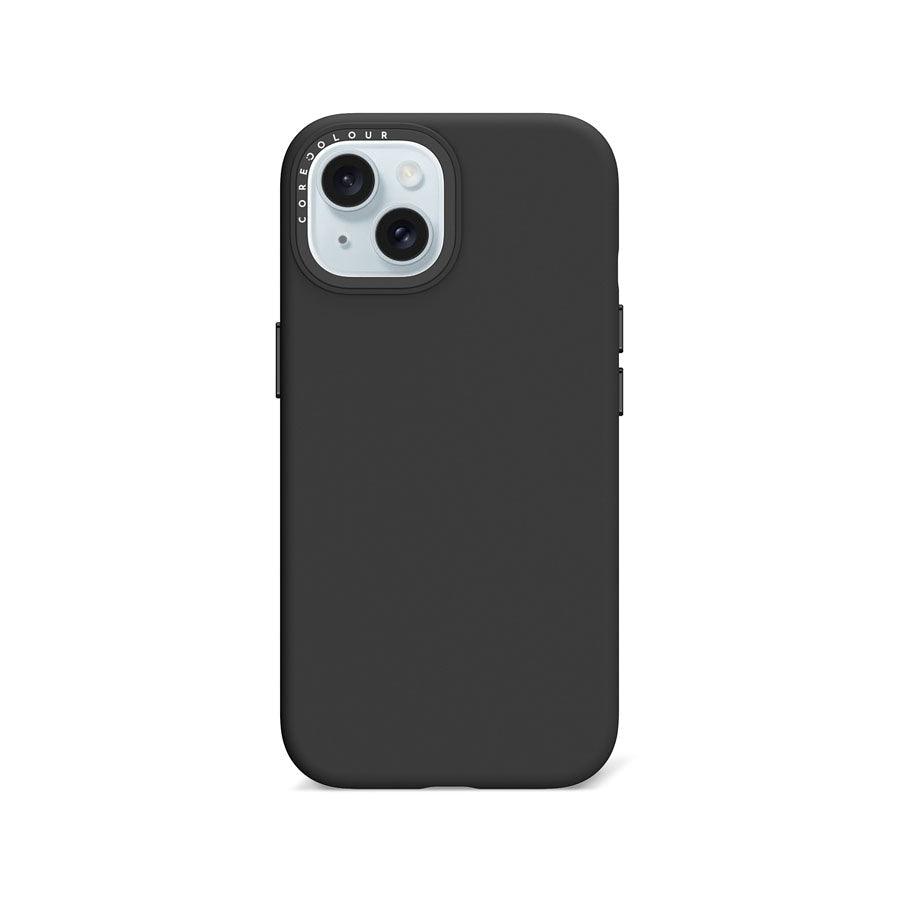 iPhone 15 Dark Darcy Silicone Phone Case Magsafe Compatible - CORECOLOUR AU