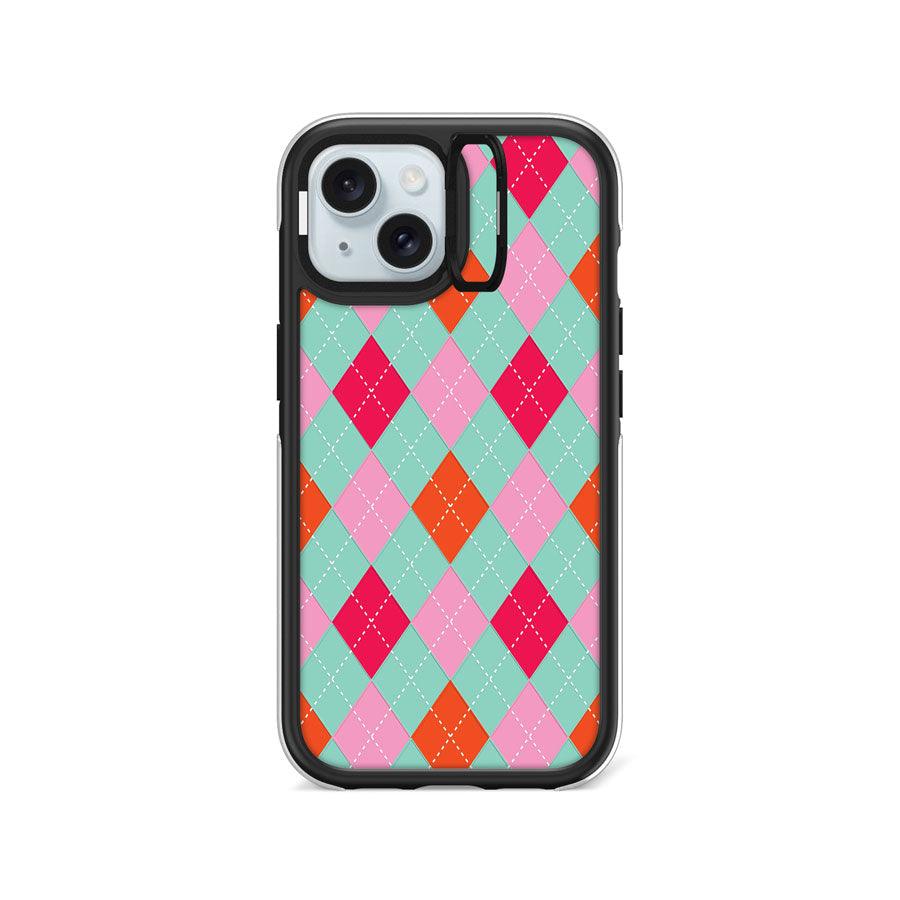 iPhone 15 Flamingo Rhapsody Ring Kickstand Case MagSafe Compatible - CORECOLOUR AU
