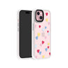 iPhone 15 Flying Hearts Glitter Phone Case - CORECOLOUR AU