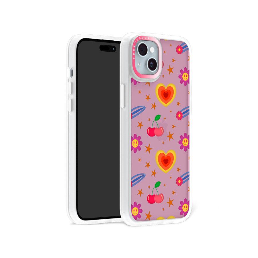 iPhone 15 Happy Vibes Phone Case MagSafe Compatible - CORECOLOUR AU