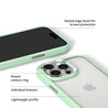 iPhone 15 Hint of Mint Clear Phone Case - CORECOLOUR AU