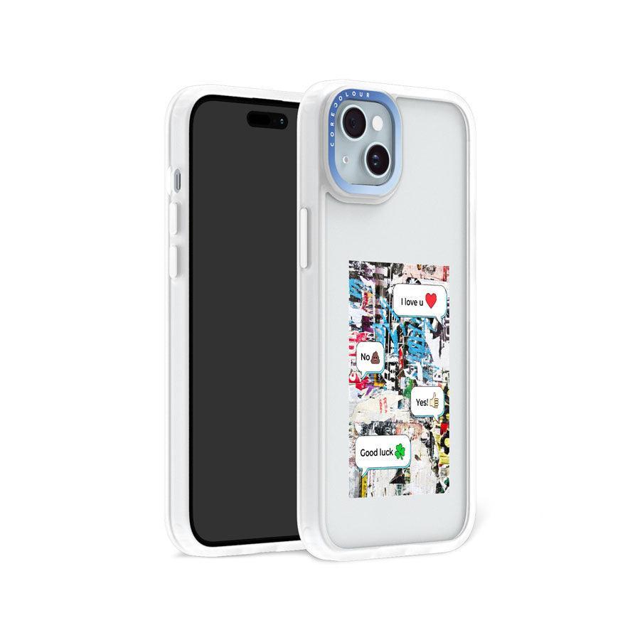 iPhone 15 I Love U Dialogue Phone Case MagSafe Compatible - CORECOLOUR AU
