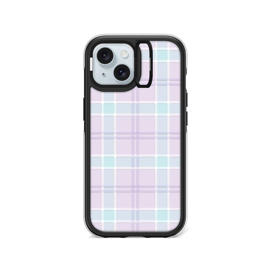 iPhone 15 Lilac Picnic Camera Ring Kickstand Case - CORECOLOUR AU