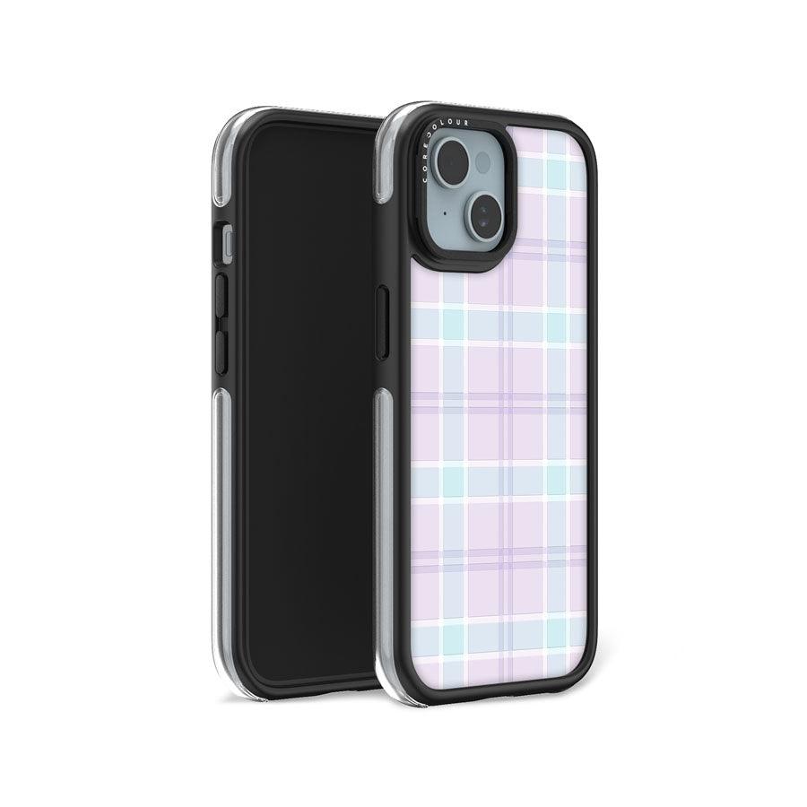 iPhone 15 Lilac Picnic Camera Ring Kickstand Case - CORECOLOUR AU