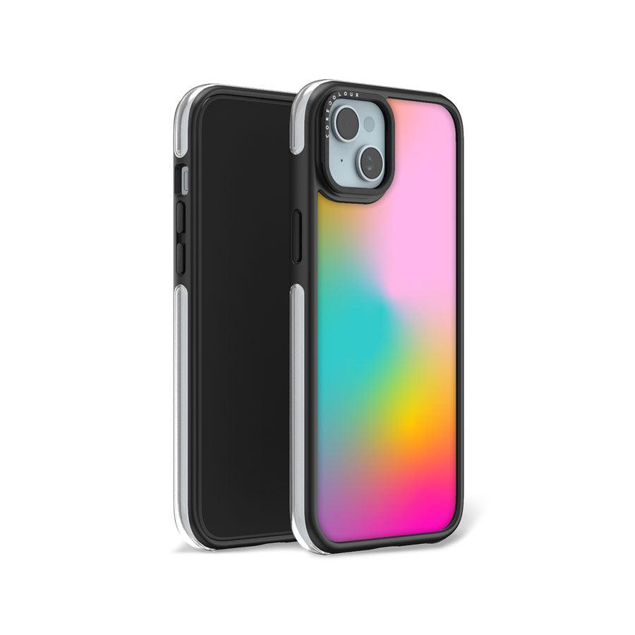 iPhone 15 Luminous Swirl Camera Ring Kickstand Case - CORECOLOUR AU