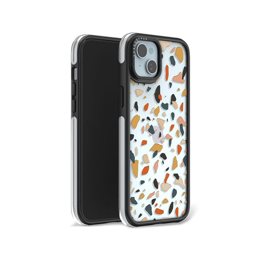iPhone 15 Mosaic Confetti Camera Ring Kickstand Case - CORECOLOUR AU