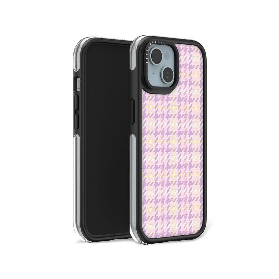 iPhone 15 Pink Illusion Camera Ring Kickstand Case - CORECOLOUR AU