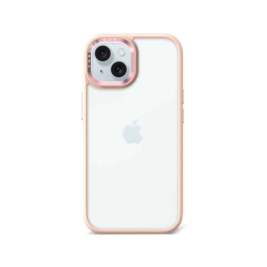 iPhone 15 Pink Lemonade Clear Phone Case - CORECOLOUR AU