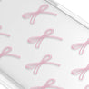 iPhone 15 Pink Ribbon Minimal Line Camera Ring Kickstand Case - CORECOLOUR AU