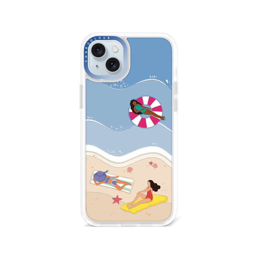 iPhone 15 Plus Azure Splash Phone Case - CORECOLOUR AU