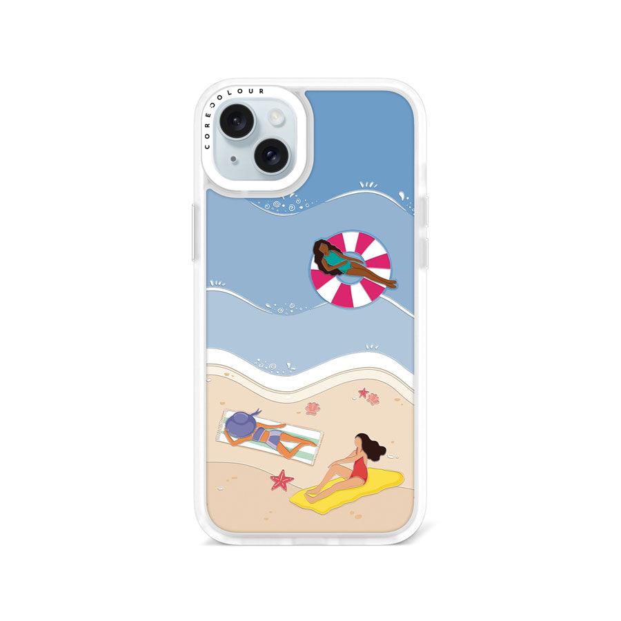 iPhone 15 Plus Azure Splash Phone Case - CORECOLOUR AU