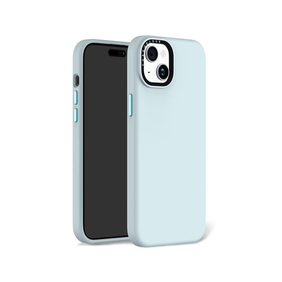 iPhone 15 Plus Blue Beauty Silicone Phone Case Magsafe Compatible - CORECOLOUR AU