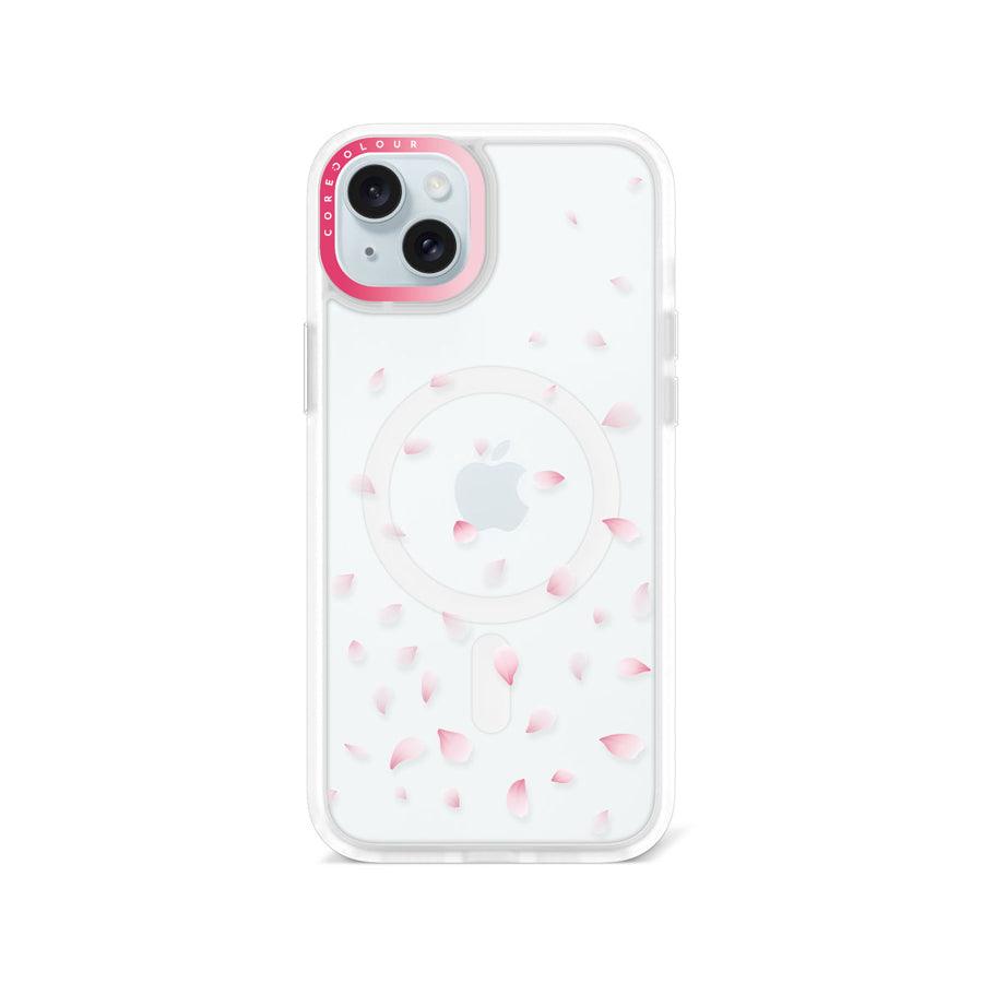 iPhone 15 Plus Cherry Blossom Petals Phone Case MagSafe Compatible - CORECOLOUR AU