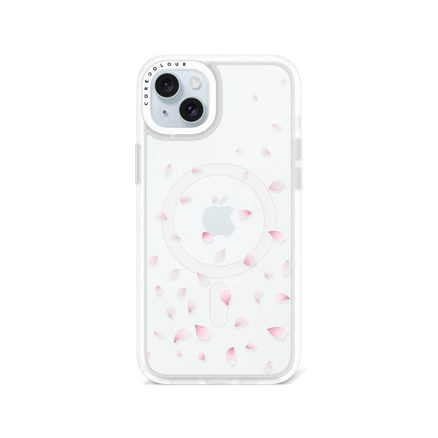 iPhone 15 Plus Cherry Blossom Petals Phone Case MagSafe Compatible - CORECOLOUR AU