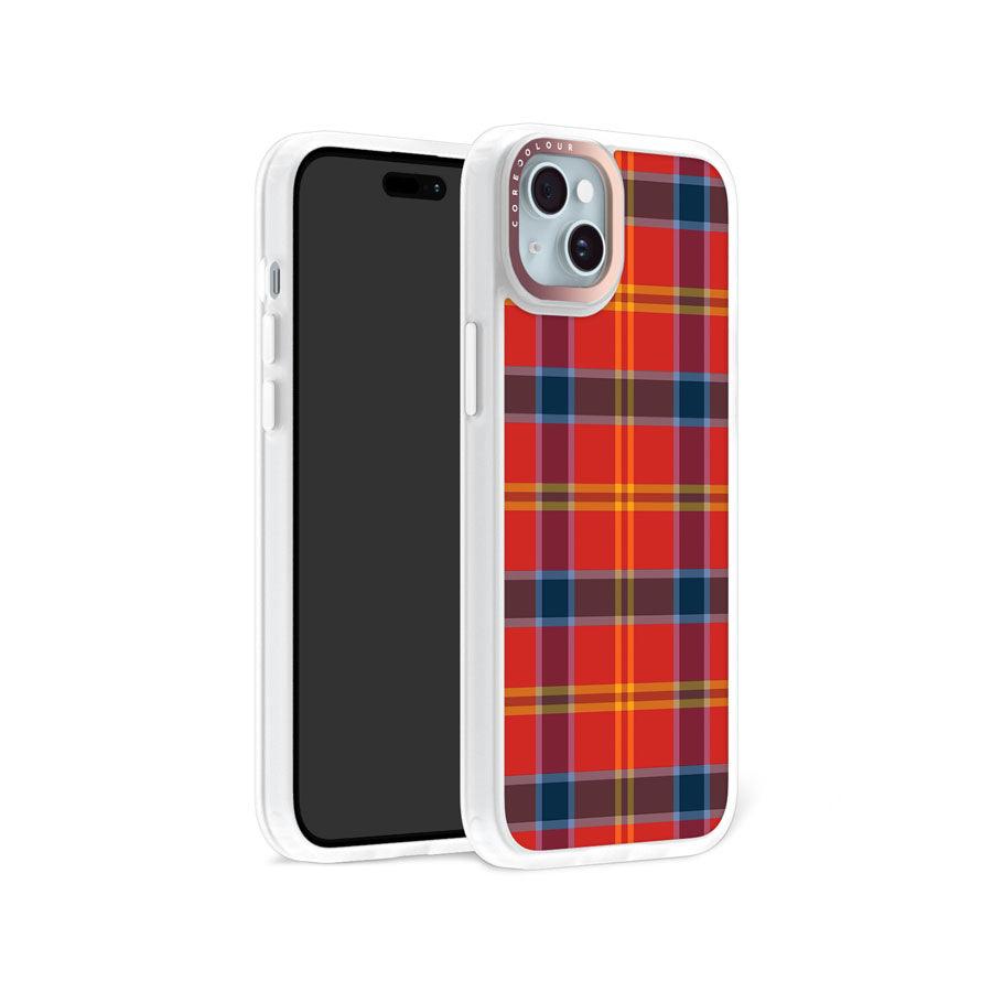 iPhone 15 Plus Classic Plaid Phone Case - CORECOLOUR AU