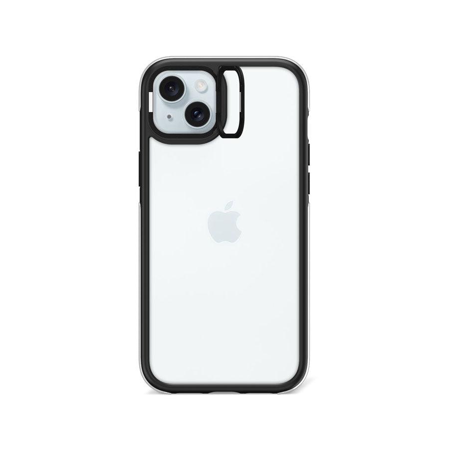 iPhone 15 Plus Clear Camera Ring Kickstand Case - CORECOLOUR AU