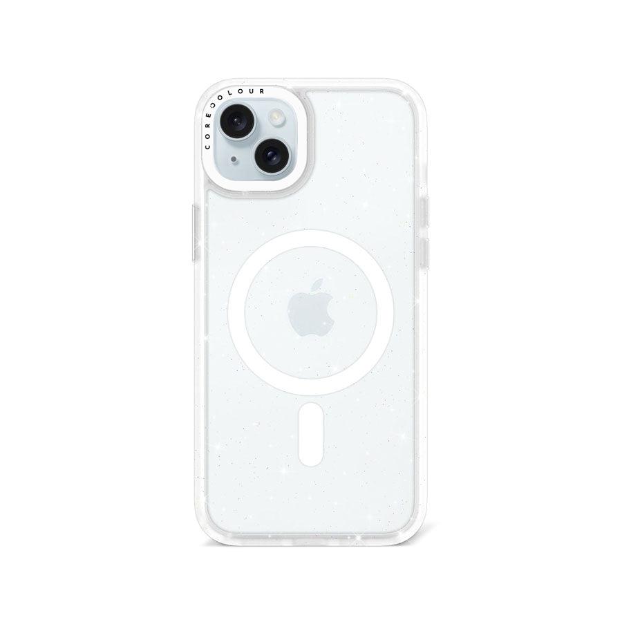 iPhone 15 Plus Clear Glitter Phone Case Magsafe Compatible - CORECOLOUR AU
