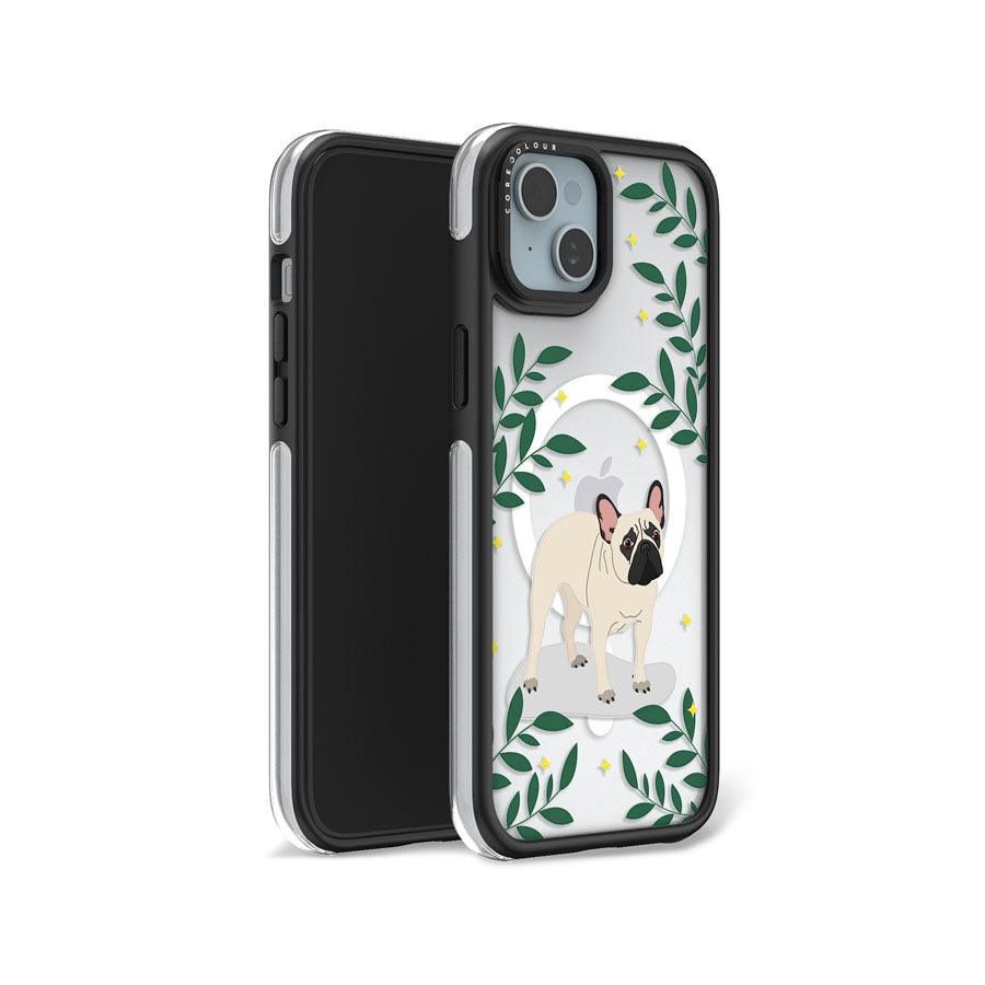 iPhone 15 Plus French Bulldog Ring Kickstand Case MagSafe Compatible - CORECOLOUR AU