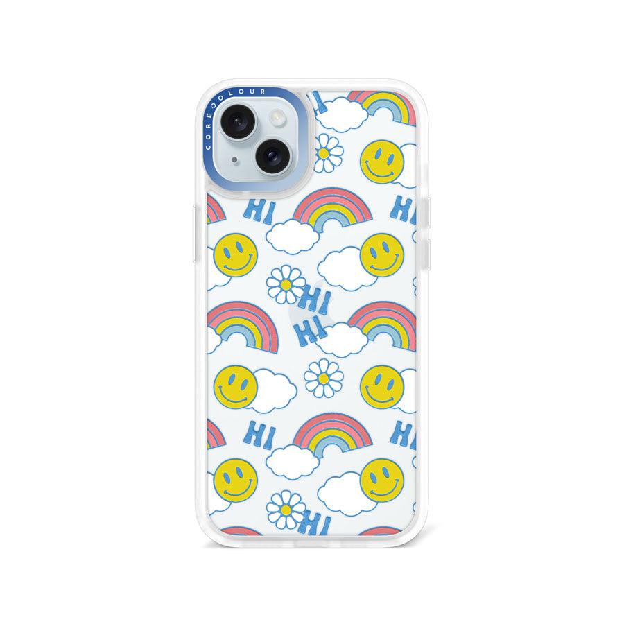 iPhone 15 Plus Hi There! Rainbow Phone Case - CORECOLOUR AU