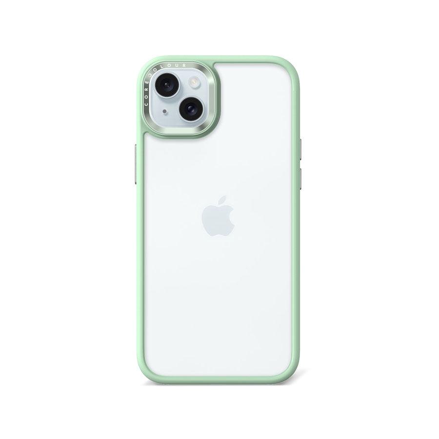 iPhone 15 Plus Hint Of Mint Clear Phone Case - CORECOLOUR AU