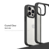 iPhone 15 Plus Jet Black Clear Phone Case - CORECOLOUR AU