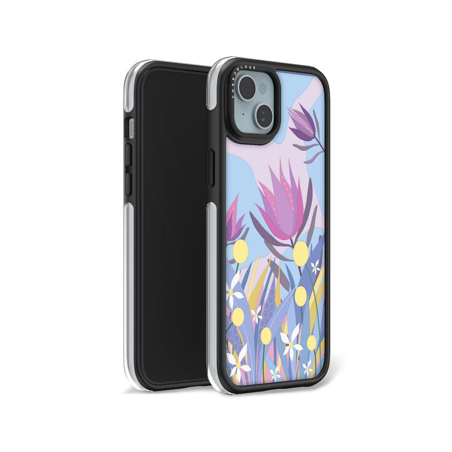 iPhone 15 Plus King Protea Camera Ring Kickstand Case - CORECOLOUR AU