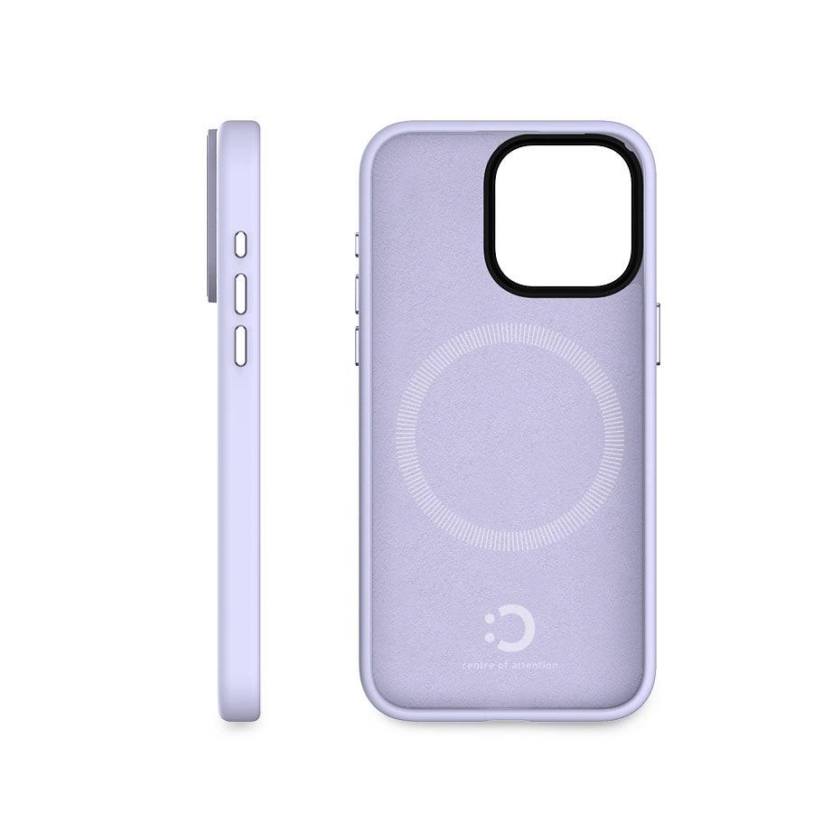 iPhone 15 Plus Lady Lavender Silicone Phone Case Magsafe Compatible - CORECOLOUR AU