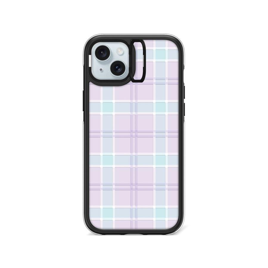 iPhone 15 Plus Lilac Picnic Camera Ring Kickstand Case - CORECOLOUR AU