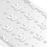 iPhone 15 Plus Rabbit and Flower Camera Ring Kickstand Case - CORECOLOUR AU