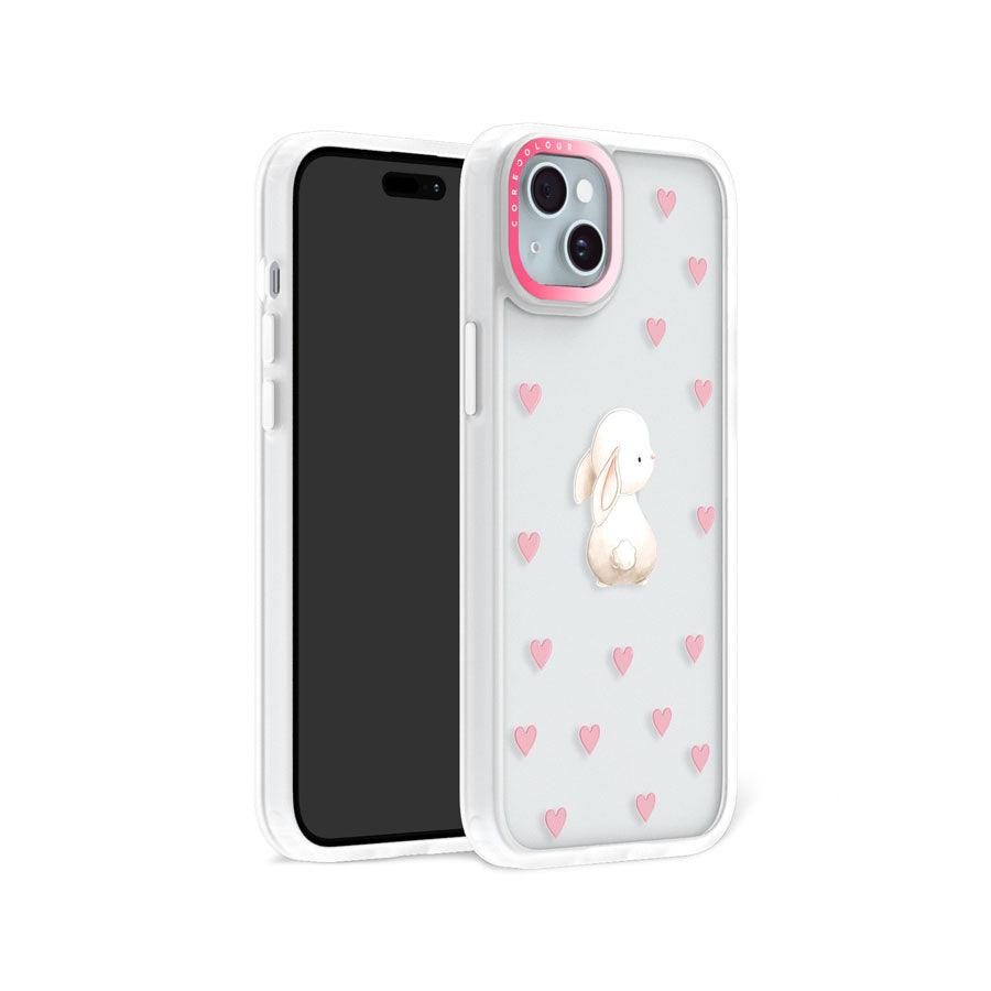 iPhone 15 Plus Rabbit Heart Phone Case - CORECOLOUR AU